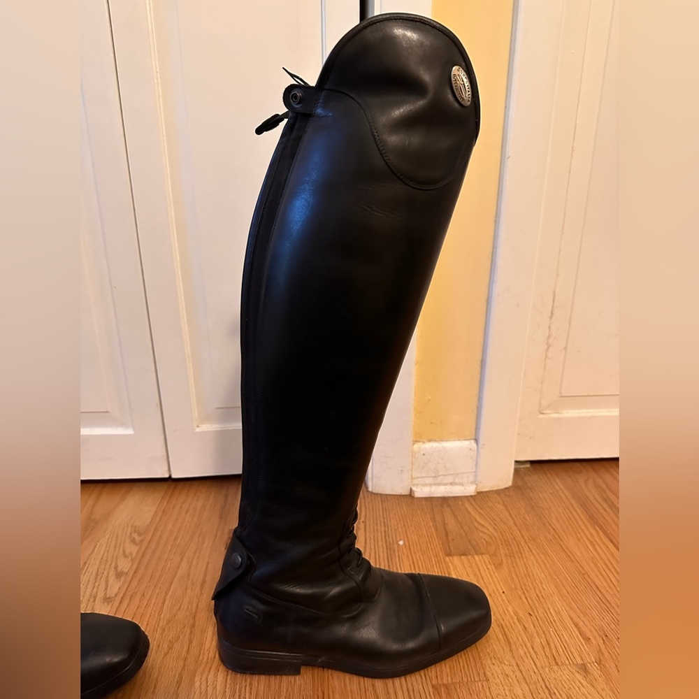 DeNiro Salento Field Riding Tall Boots, Black, size 42AM, like new!